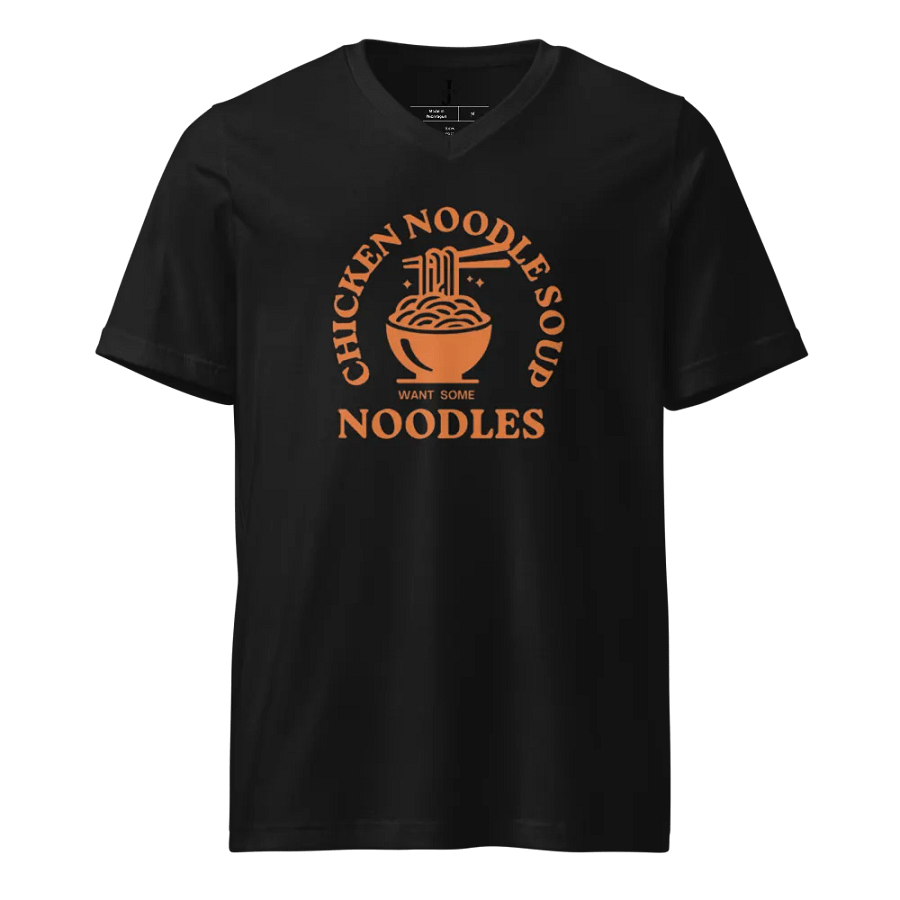 Savory Noodle Delight V-Neck Tee product image (1)