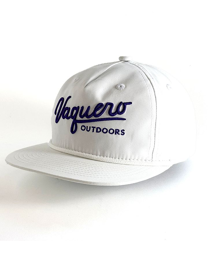 Vaquero Script Grandpa Hat White and Purple product image (1)