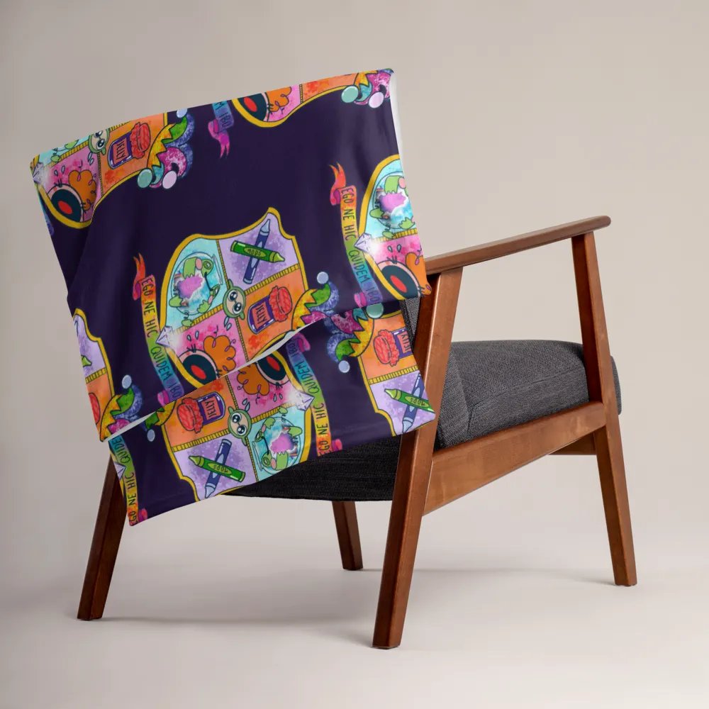 School of Chaos Throw Blanket product image (15)