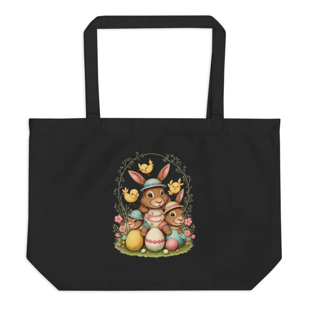 Easter Bunny Extravaganza Organic Tote product image (1)