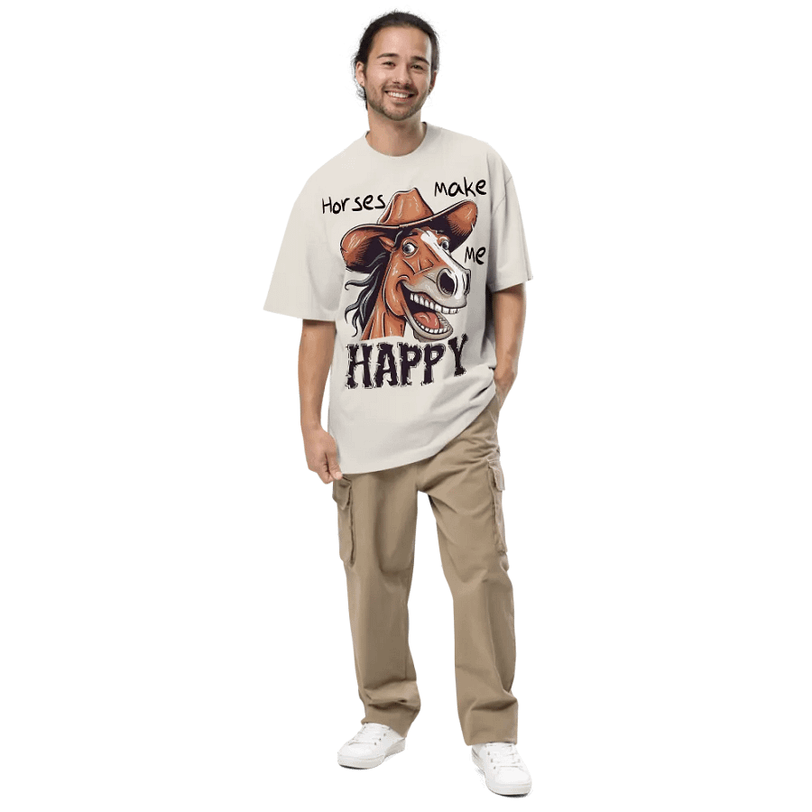 "Happy Trails" Oversized Tee product image (4)