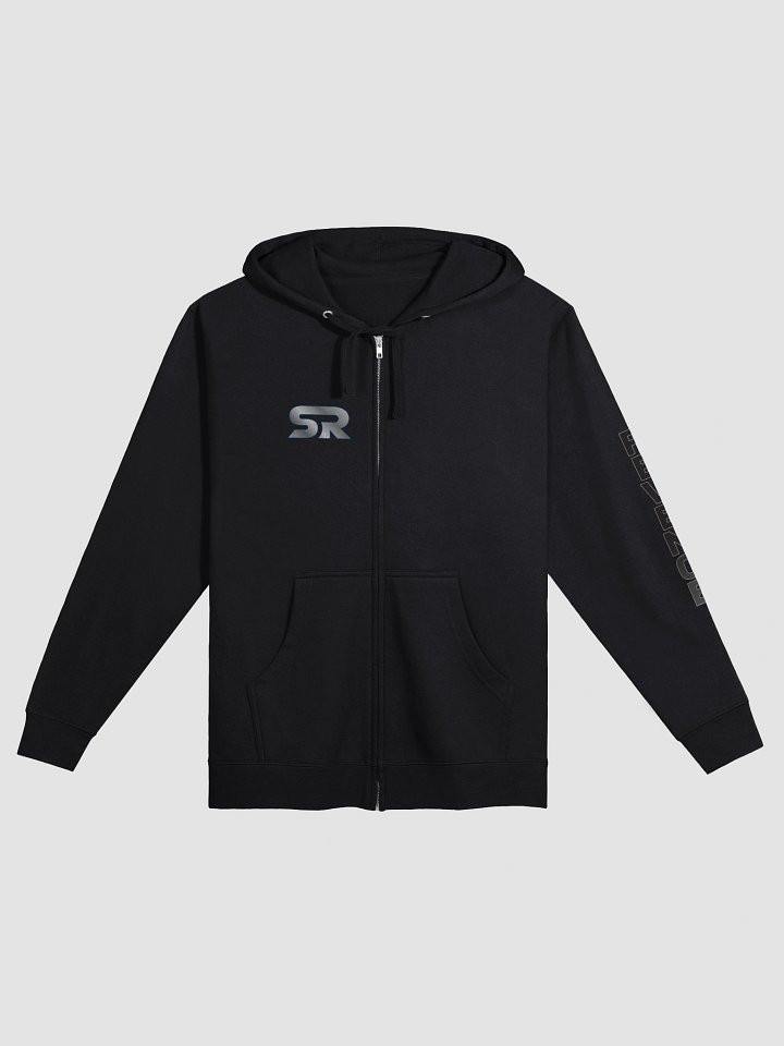 Scammer Revenge Zip-Up Hoodie with Billboard-Style Logo product image (1)