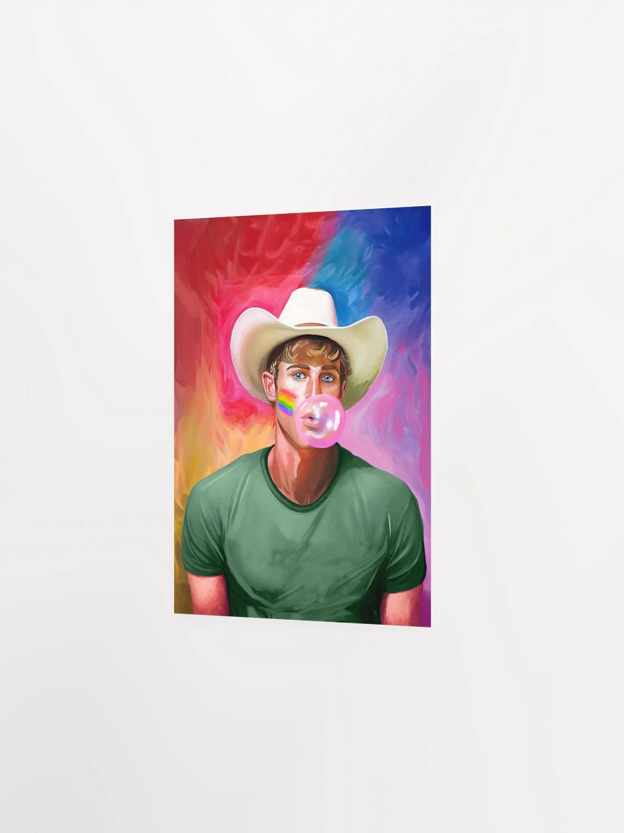 Gay Cowboy Pop Art Matte Poster product image (13)