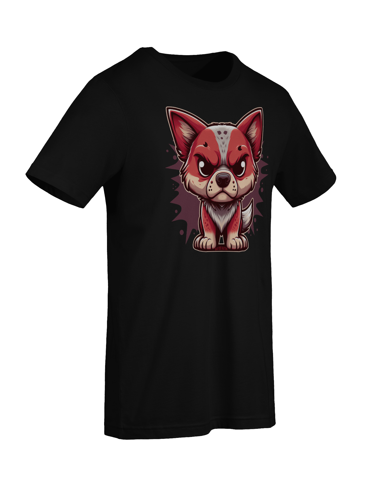 Australian Cattle Dog/Red Heeler Angry Pup - Premium Unisex T-shirt product image (3)