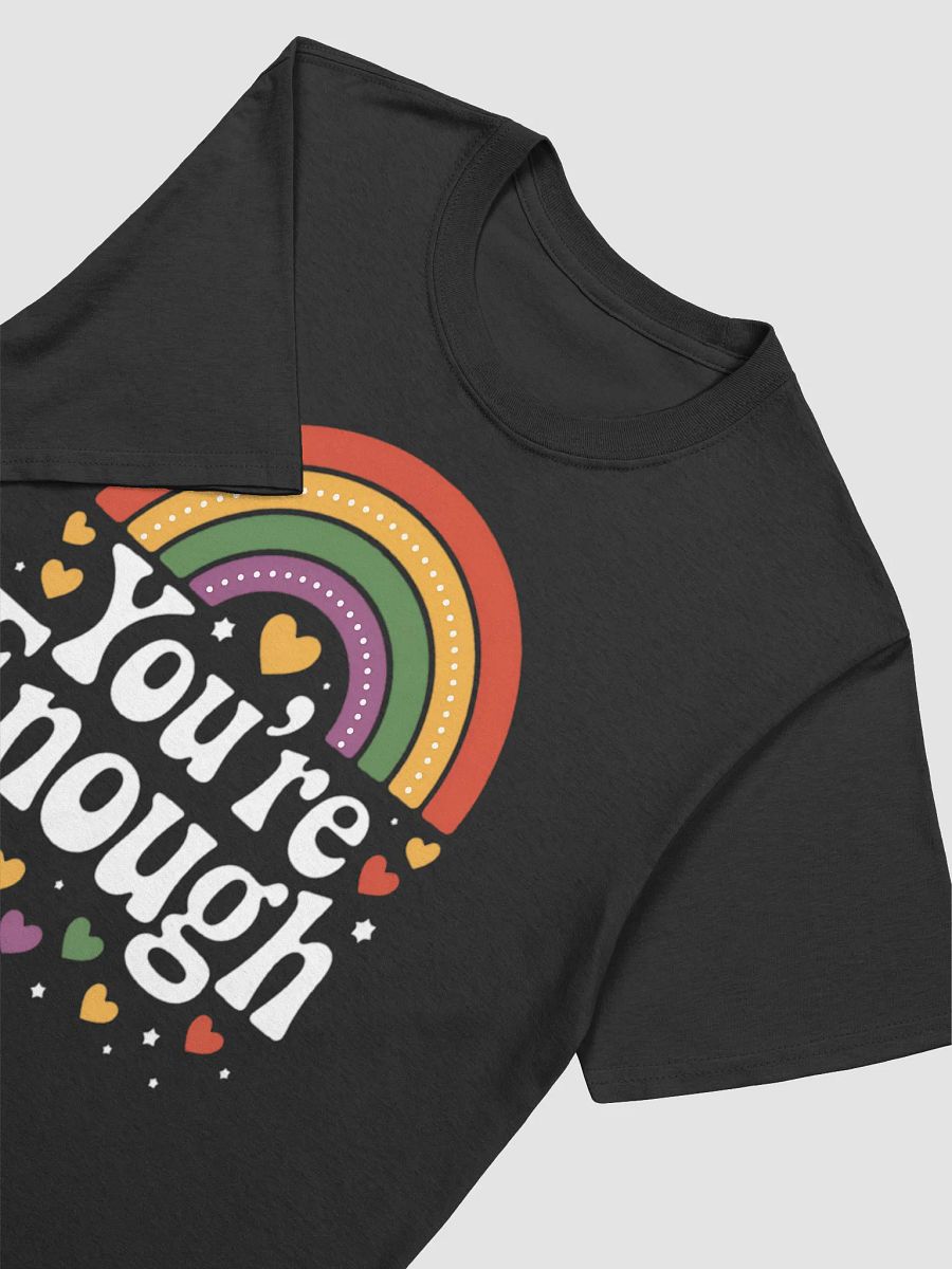 You're Enough Retro Rainbow Pride T-Shirt product image (20)