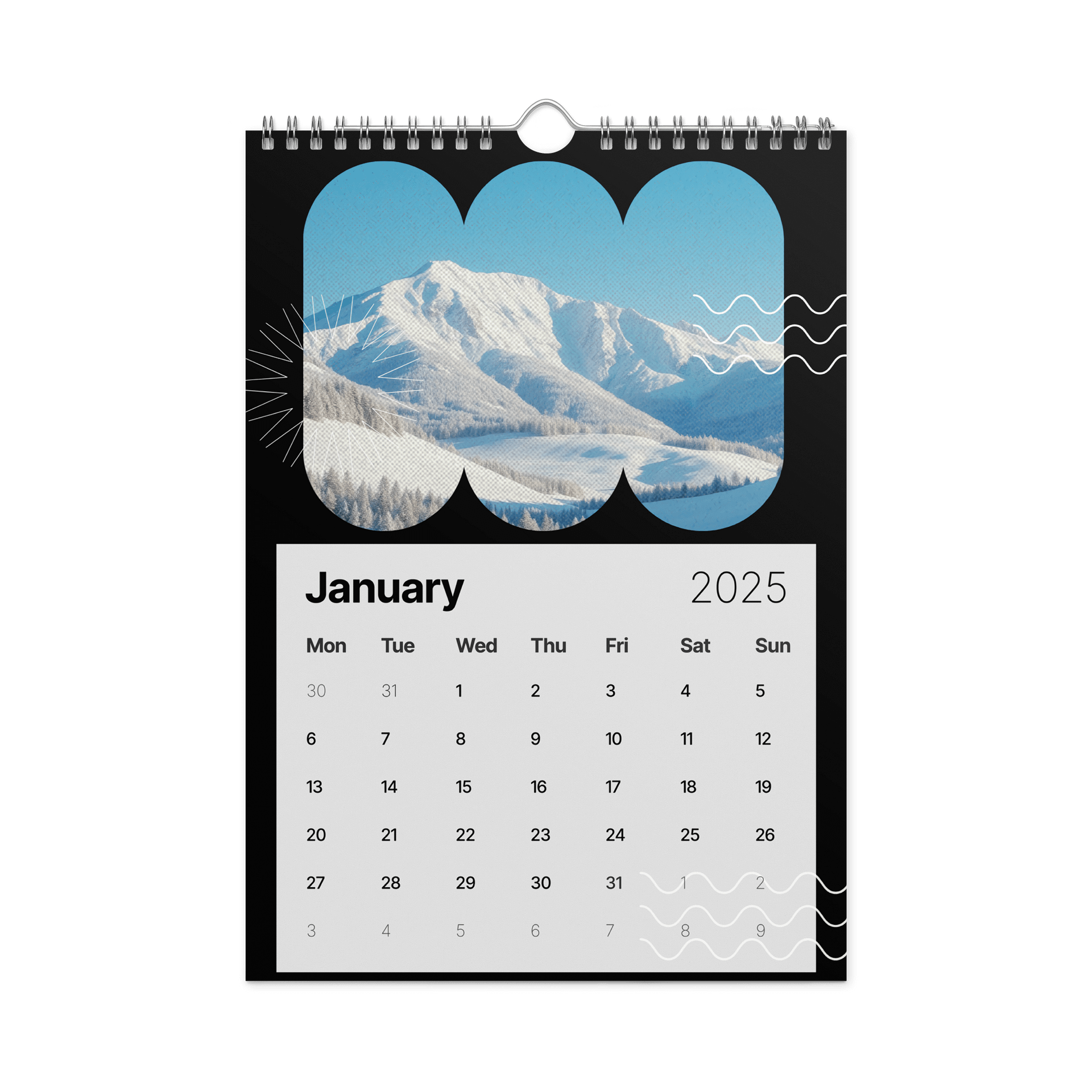 SEASONAL NATURE WALL CALENDAR 2026 product image (6)