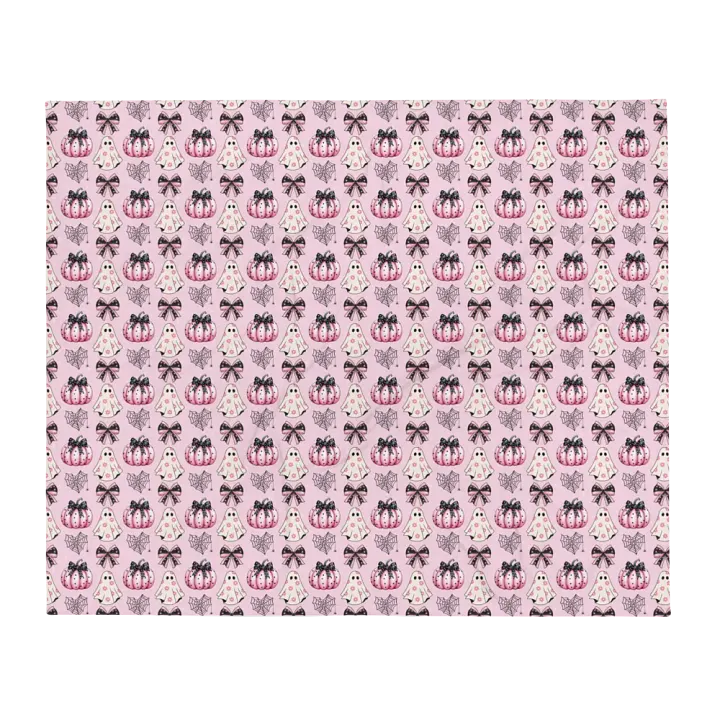 Pink Halloween Blanket product image (1)