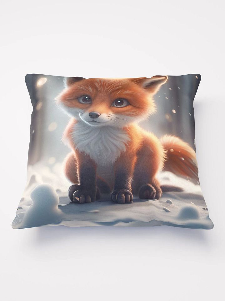 Snow Fox Pillow product image (1)