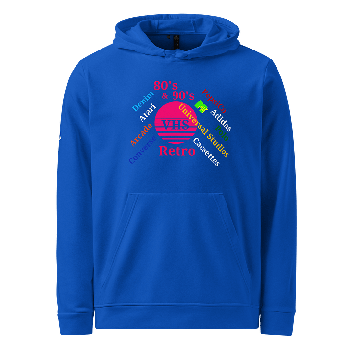 Retro VHS Nostalgia Circle Hoodie product image (1)