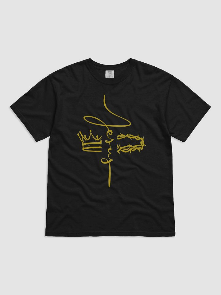 Crown Yellow T-Shirt (4XL) LARGEST product image (1)