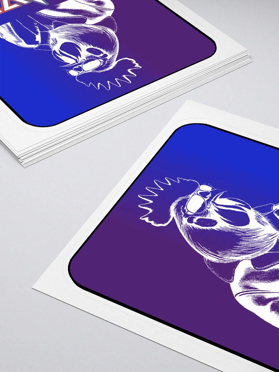 Cawk headshot sticker product image (4)