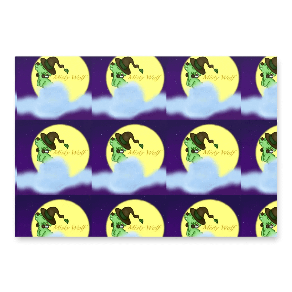 Misty Wolf Wrapping Paper Set product image (1)