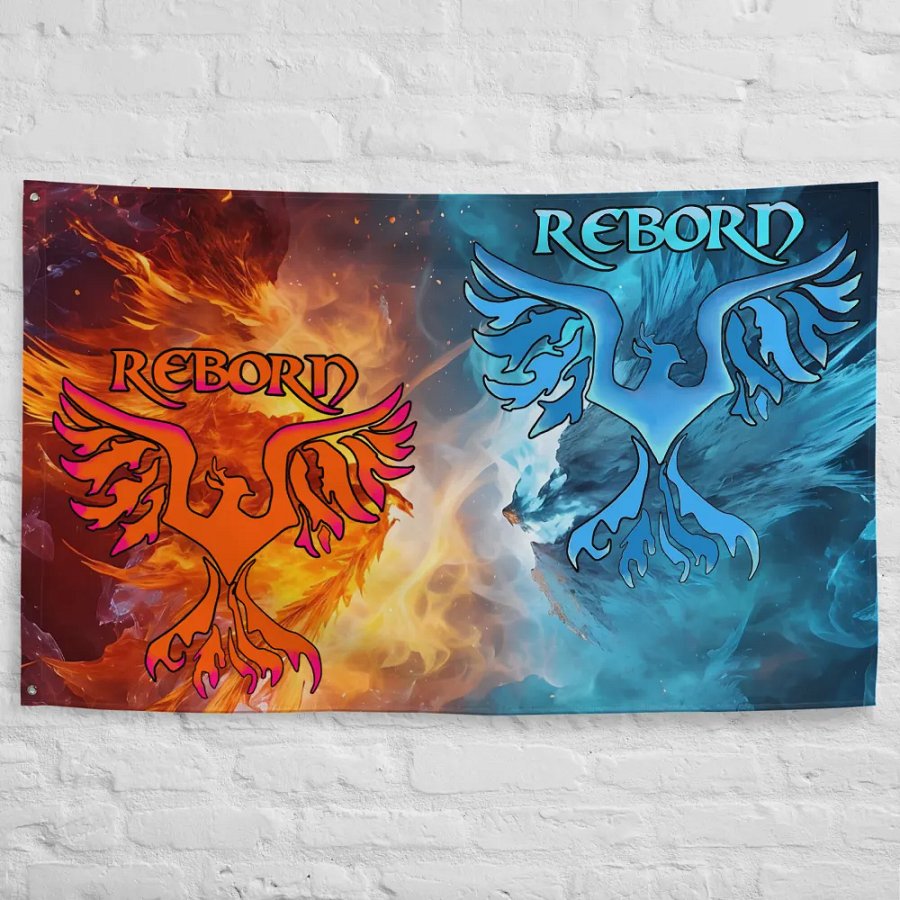 Phoenix All-Over Flag product image (10)