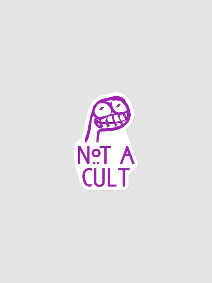 Not a Cult Sticker product image (1)
