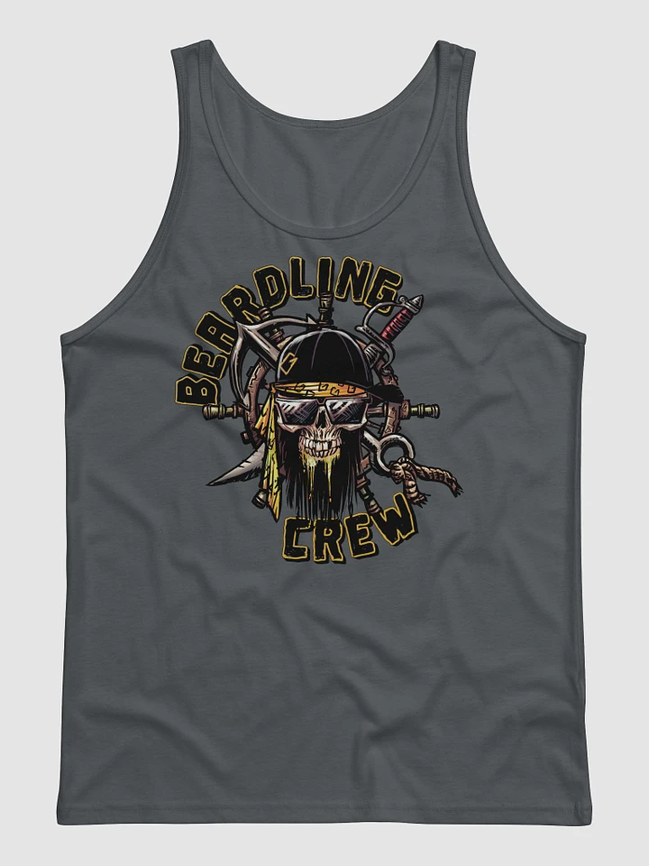 Beardling Crew Skull - Jersey Tank Top -Regular fit product image (1)