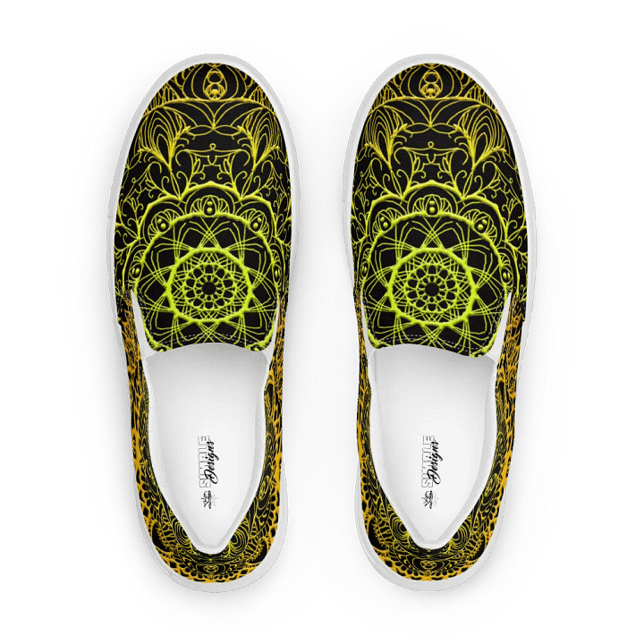 Radiant Mandala Slip-On Shoes product image (2)