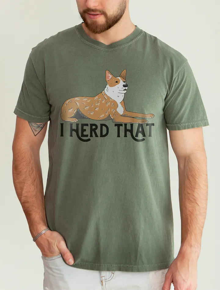 I Herd That | T-Shirt for Australian Cattle Dog (Red Heeler) Owners product image (20)