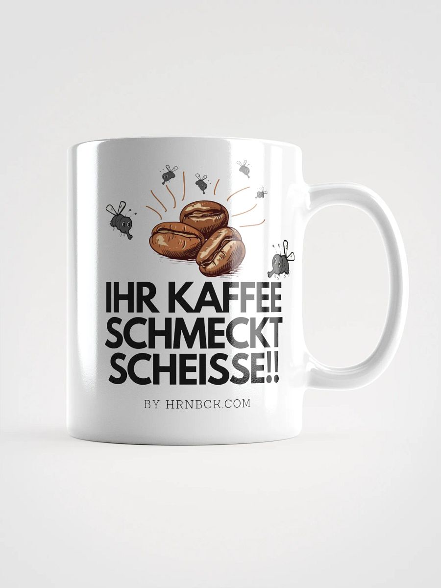 HRNBCK MUG - Scheiss Kaffee White Edition product image (1)