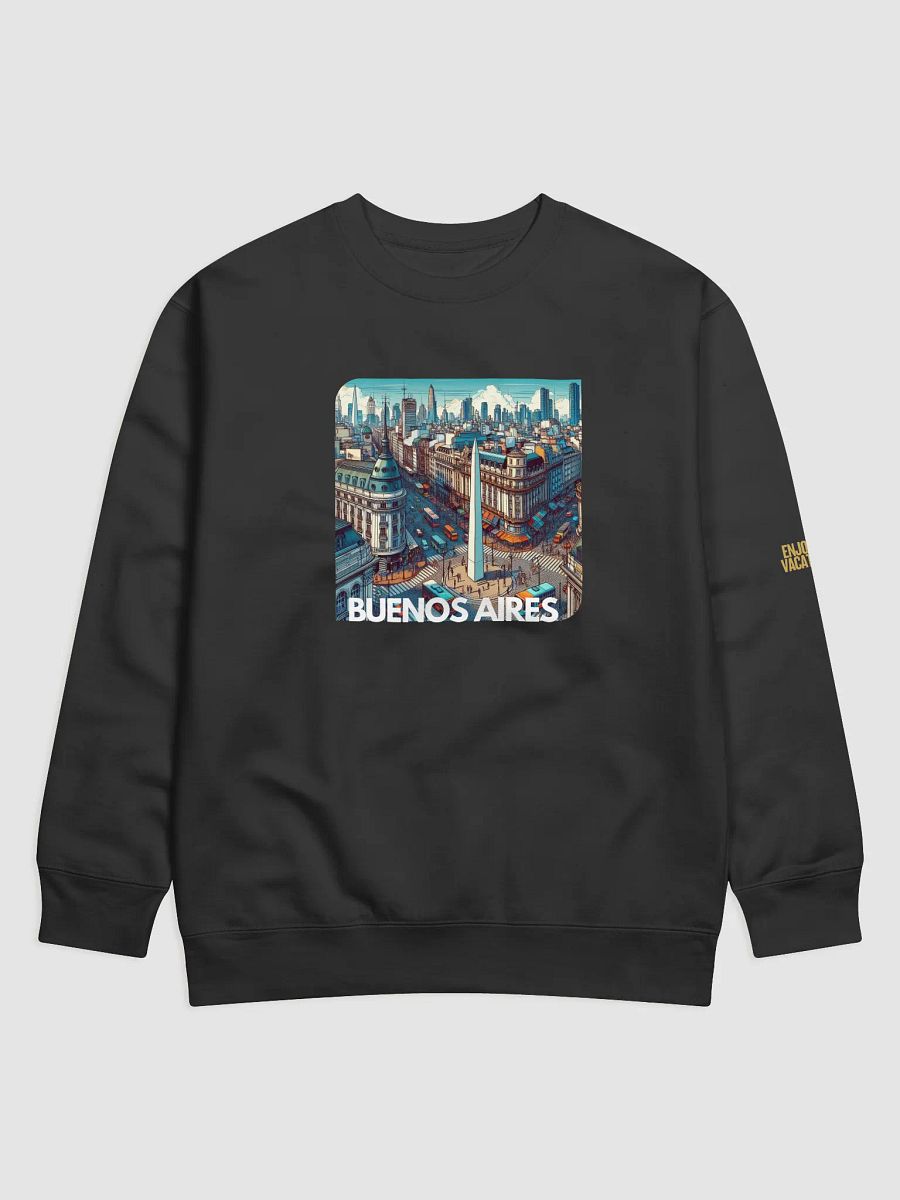 Cotton Heritage Premium Sweatshirt | AI Design Buenos Aires city product image (2)