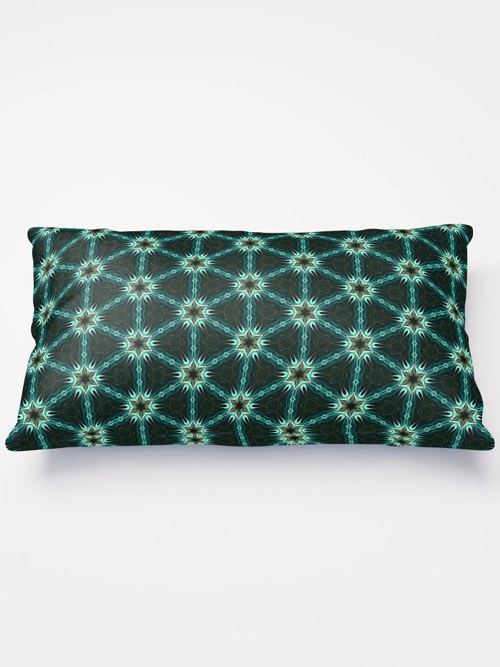 Black and Aqua Geometric -Throw Blanket product image (1)