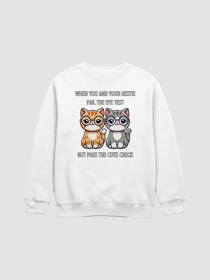 Cute Check Crewneck Sweatshirt product image (2)