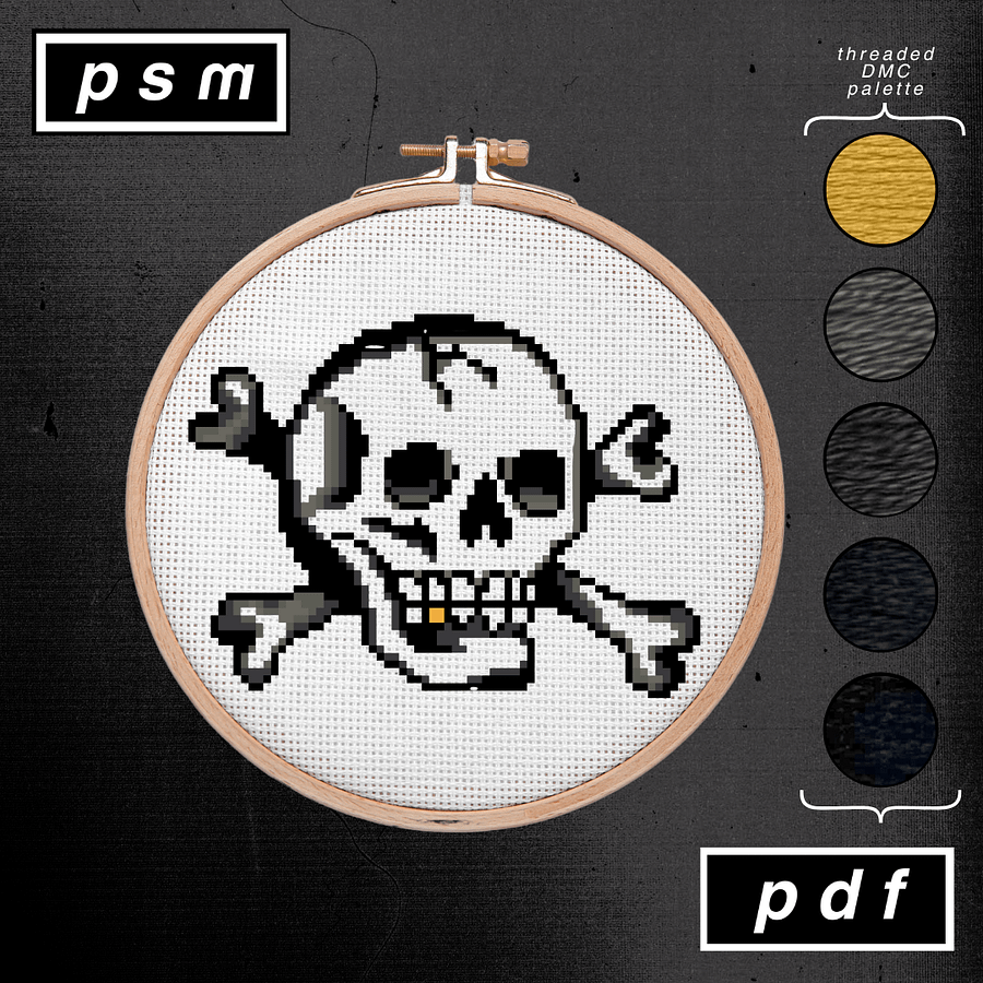Skull and Bones Pattern product image (1)