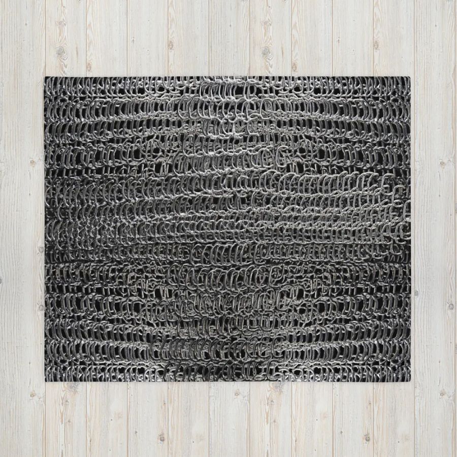 Chainmaille Throw Blanket product image (16)