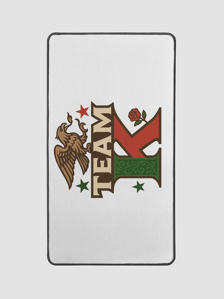 Team K Mexico Desk Mat 12" x 22" product image (1)