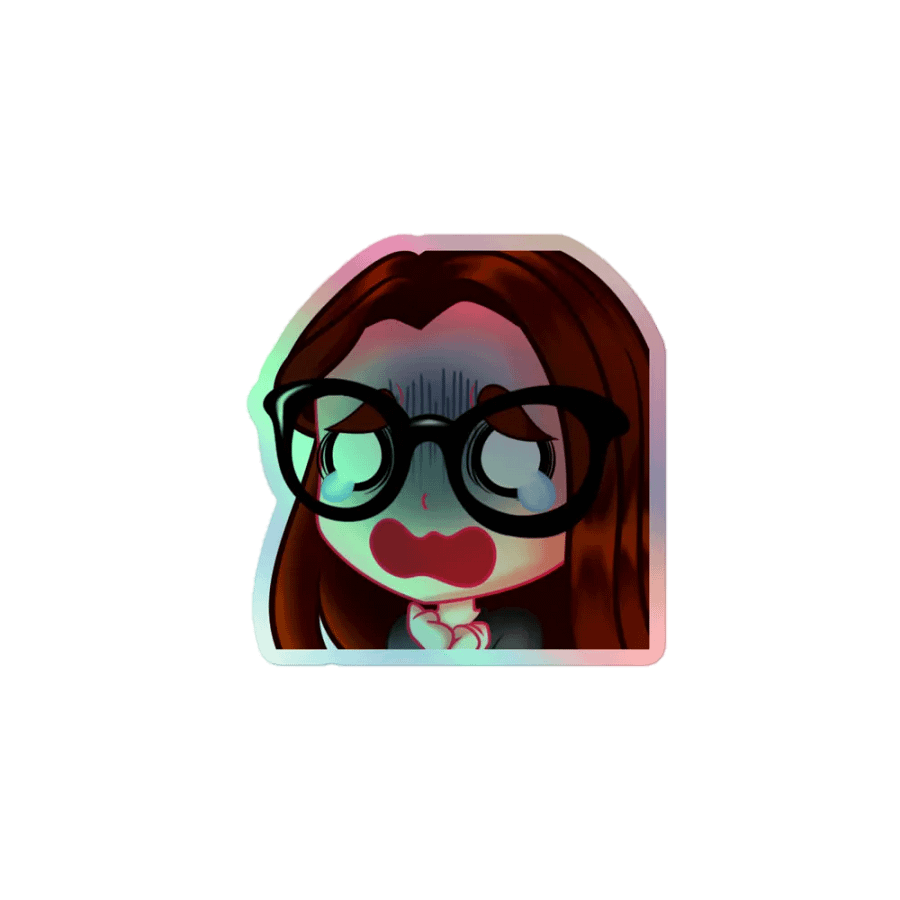 Poe Scared Sticker product image (1)