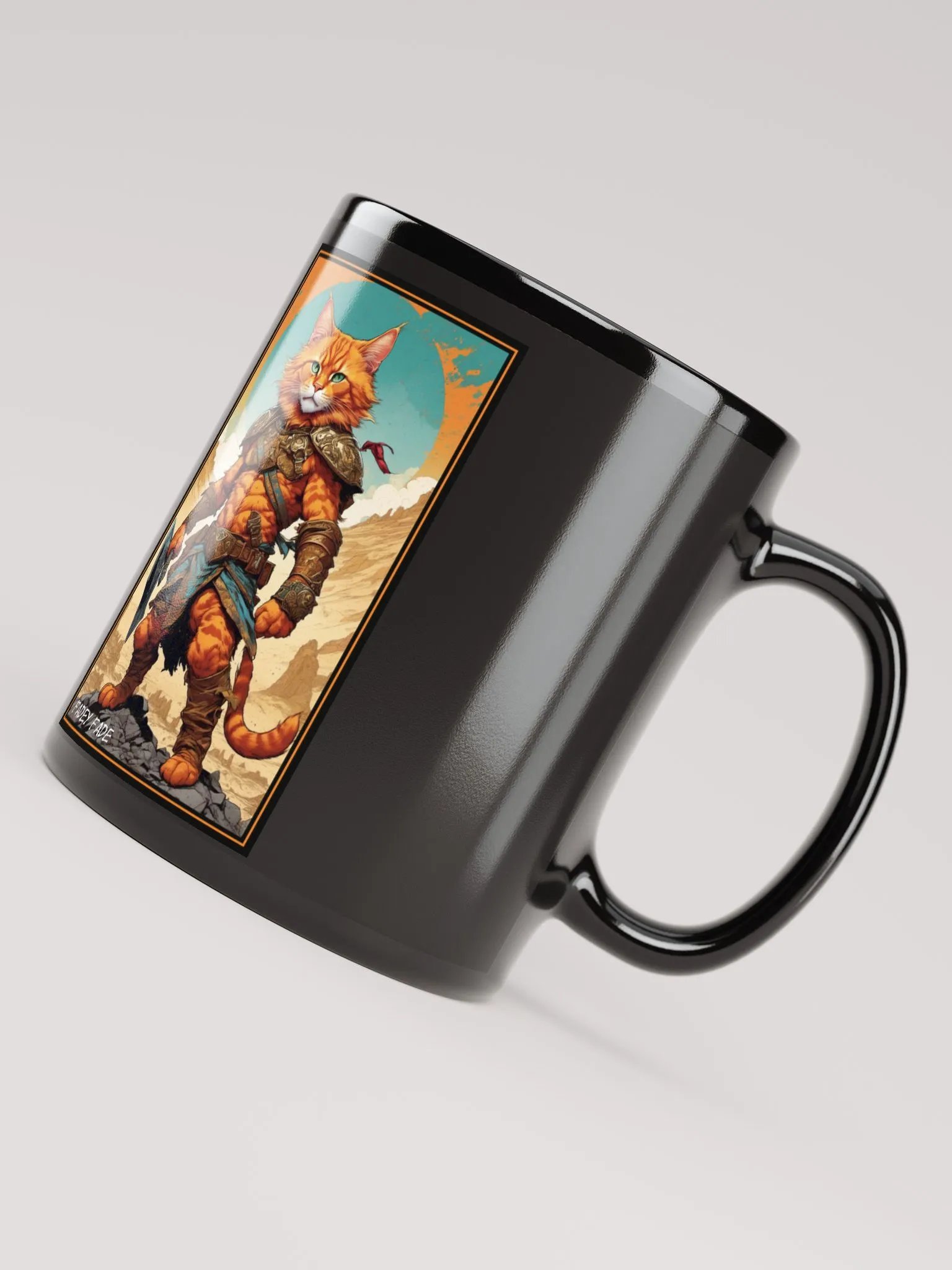 Barbarian Orange Cats Mug with 2 designs product image (8)
