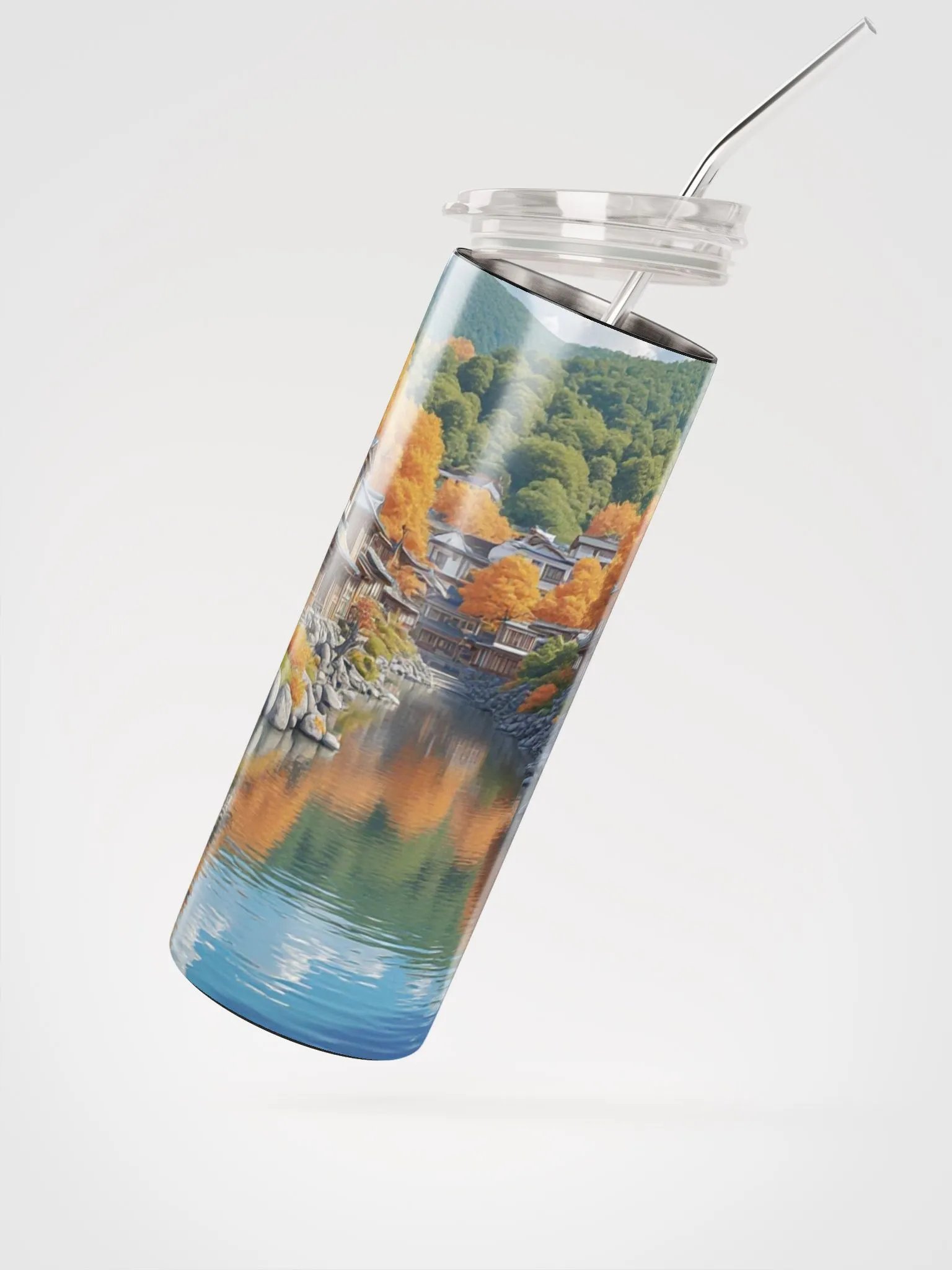 Autumn Serenity Stainless Steel Tumbler product image (2)