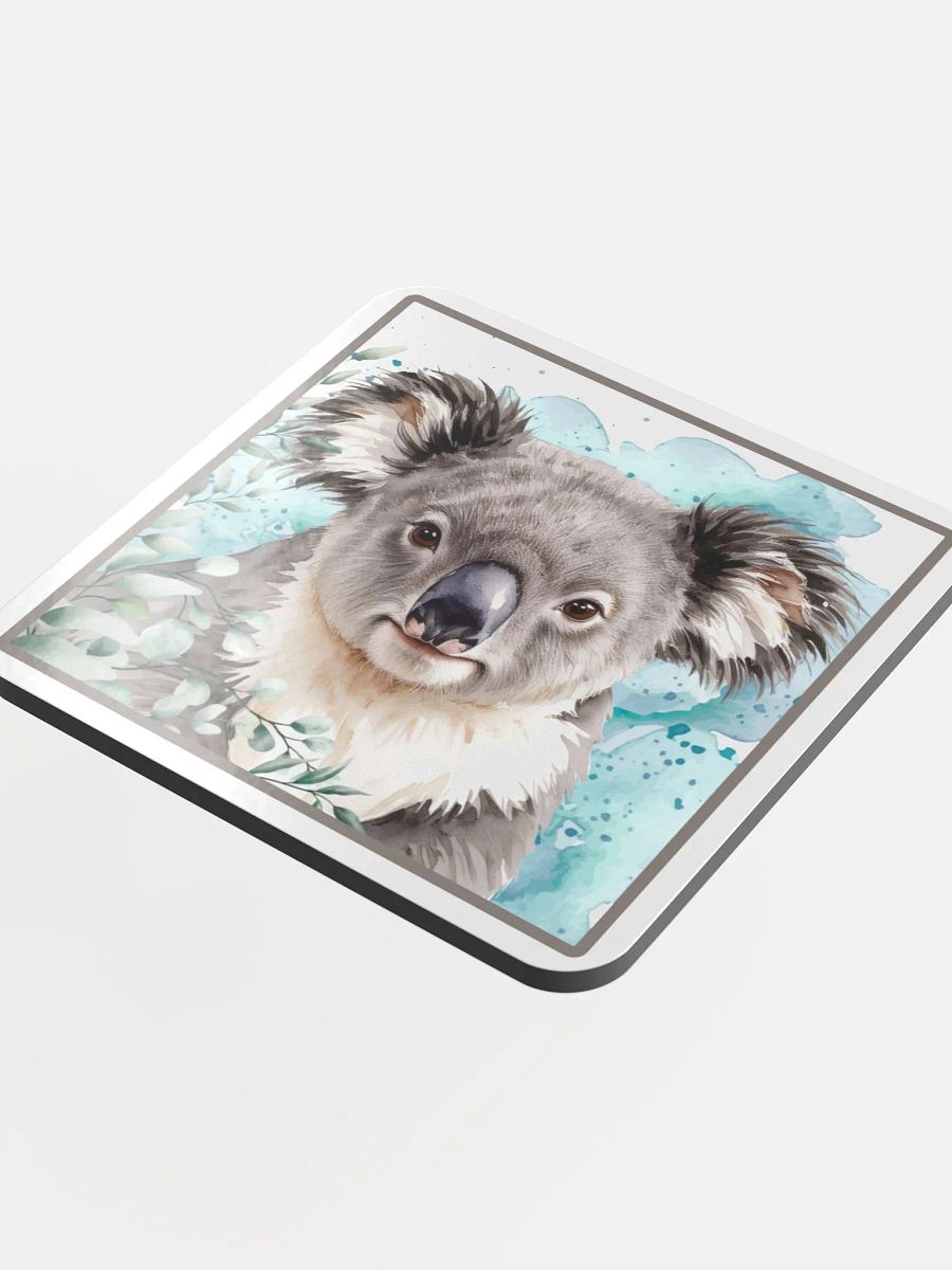Koala Glossed Cork Coaster product image (4)