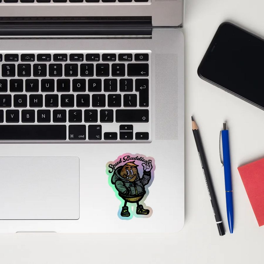 Spud Buddies Holographic Sticker product image (12)