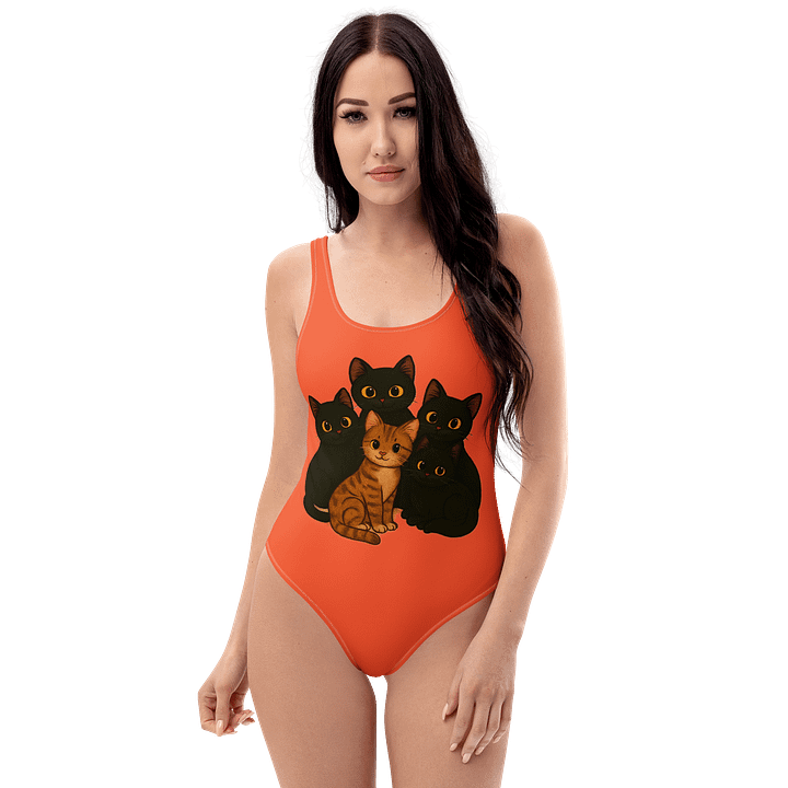 Cat Love Swimsuit product image (1)