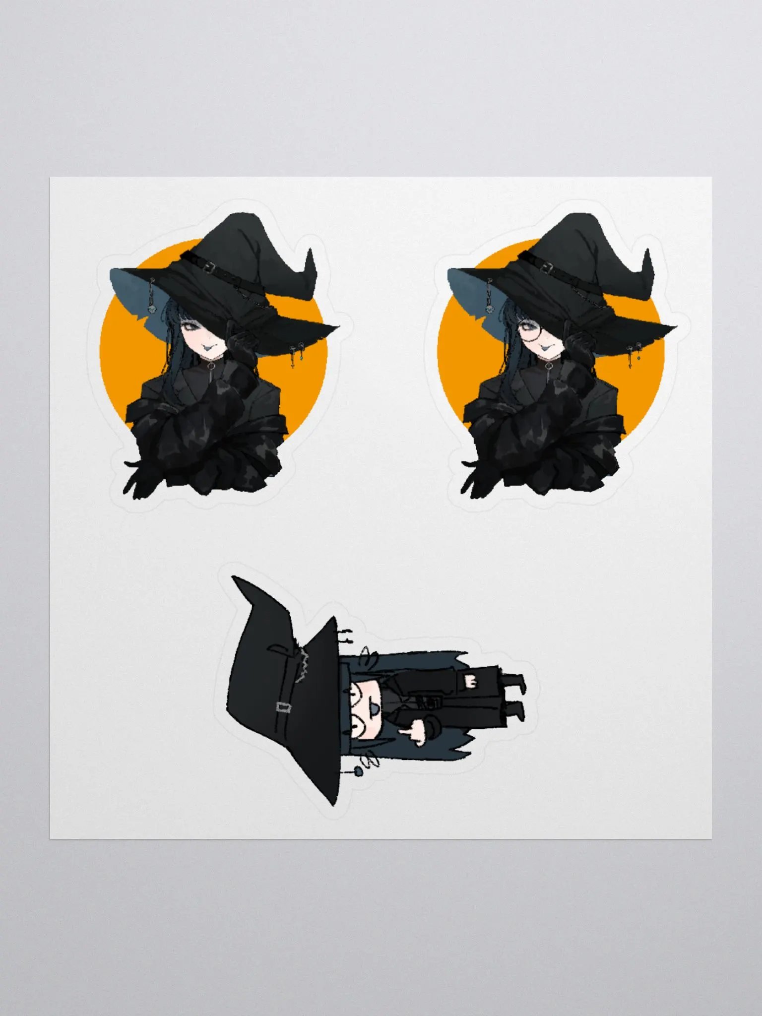 Orange Witch Stickers product image (1)