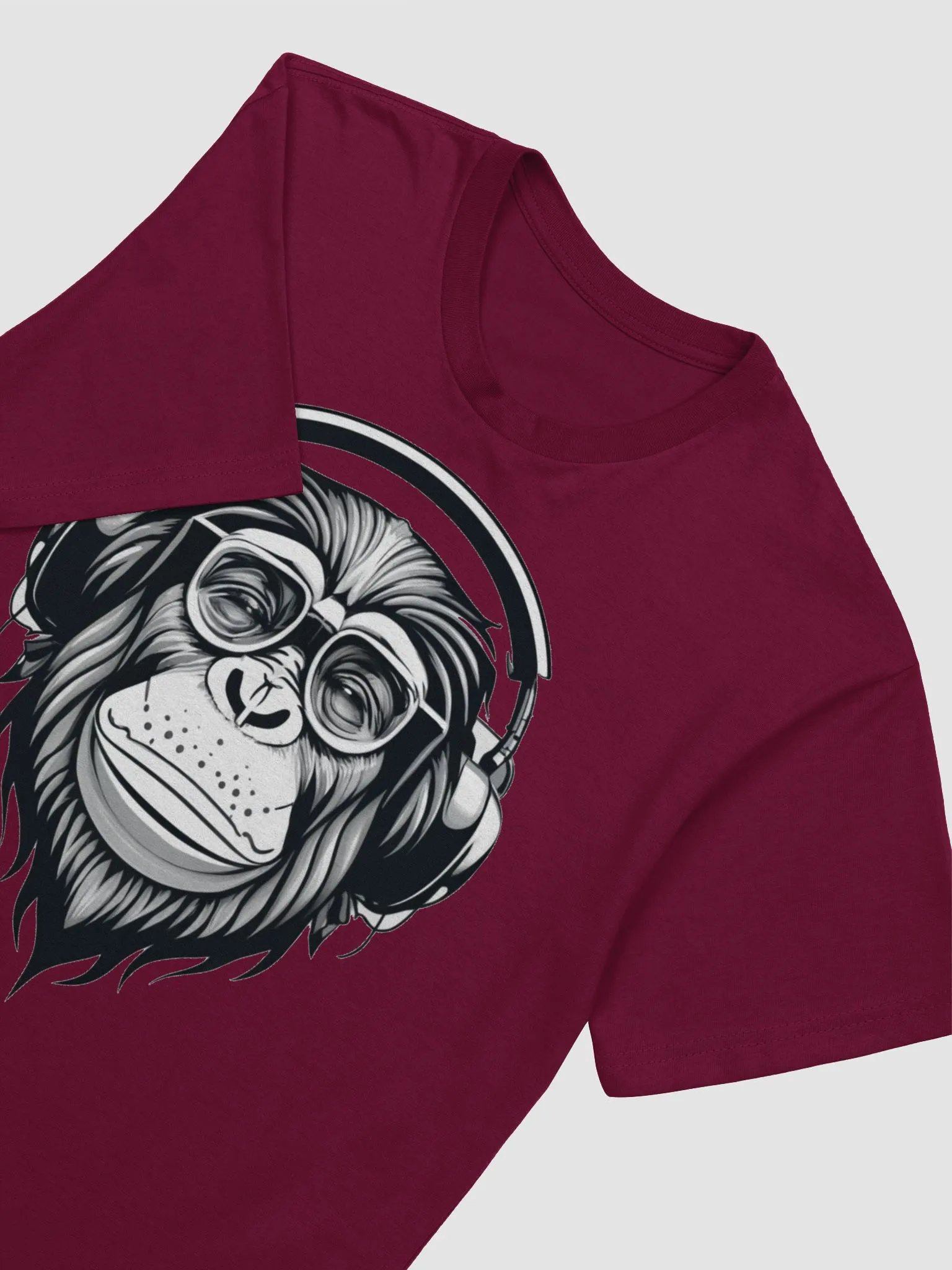 Monkey Business Mens T Shirt (Marley Chimp) product image (2)