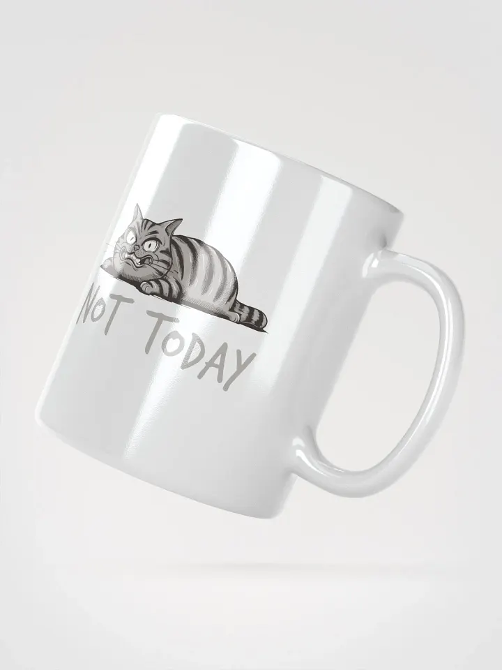 Not Today Mischief Cat Mug product image (2)