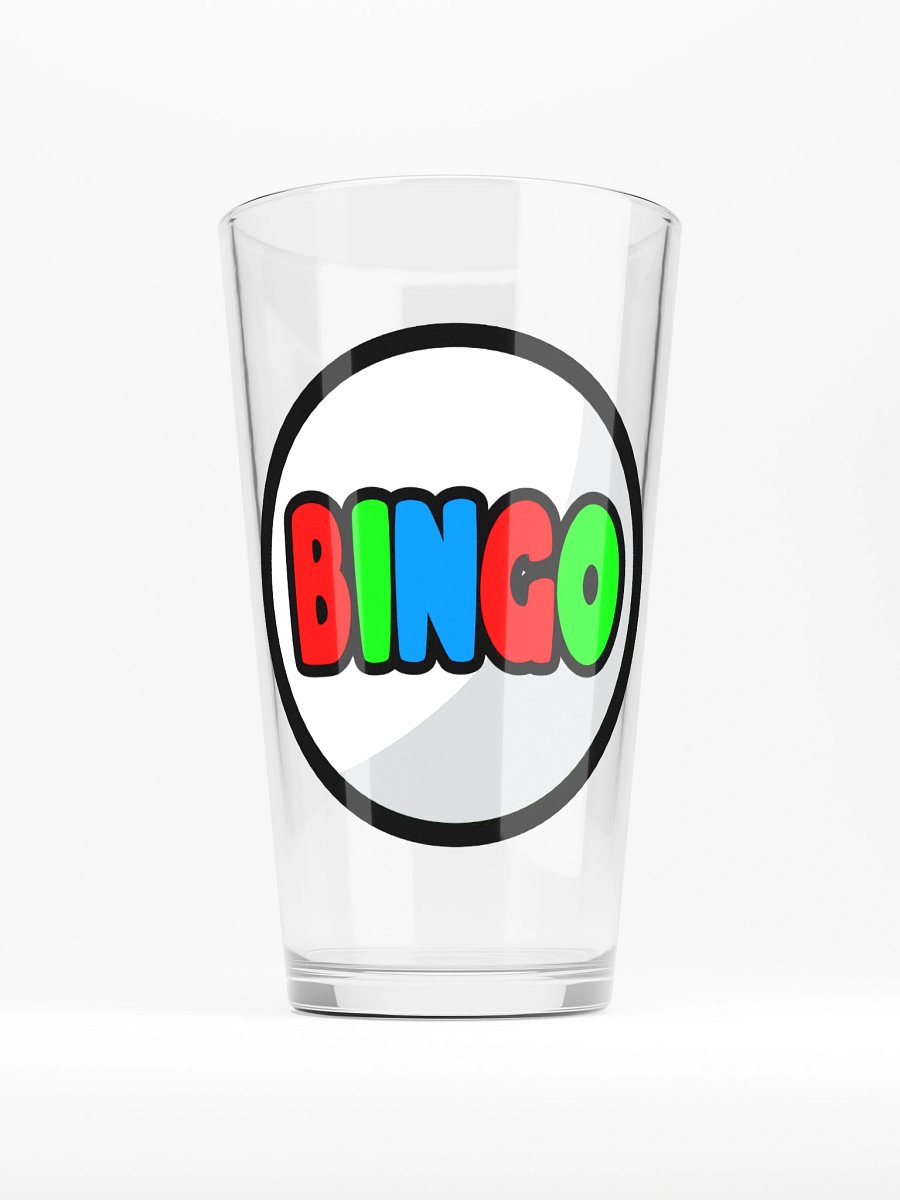 LEGEND BINGO PINT GLASS product image (1)