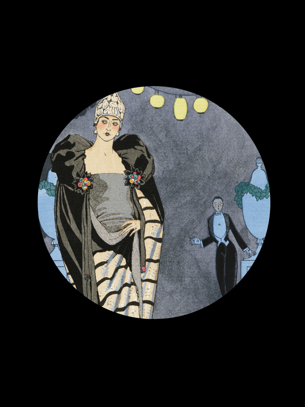 Adieu! / Manteau du soir. Hardcover JournalBook® product image (1)