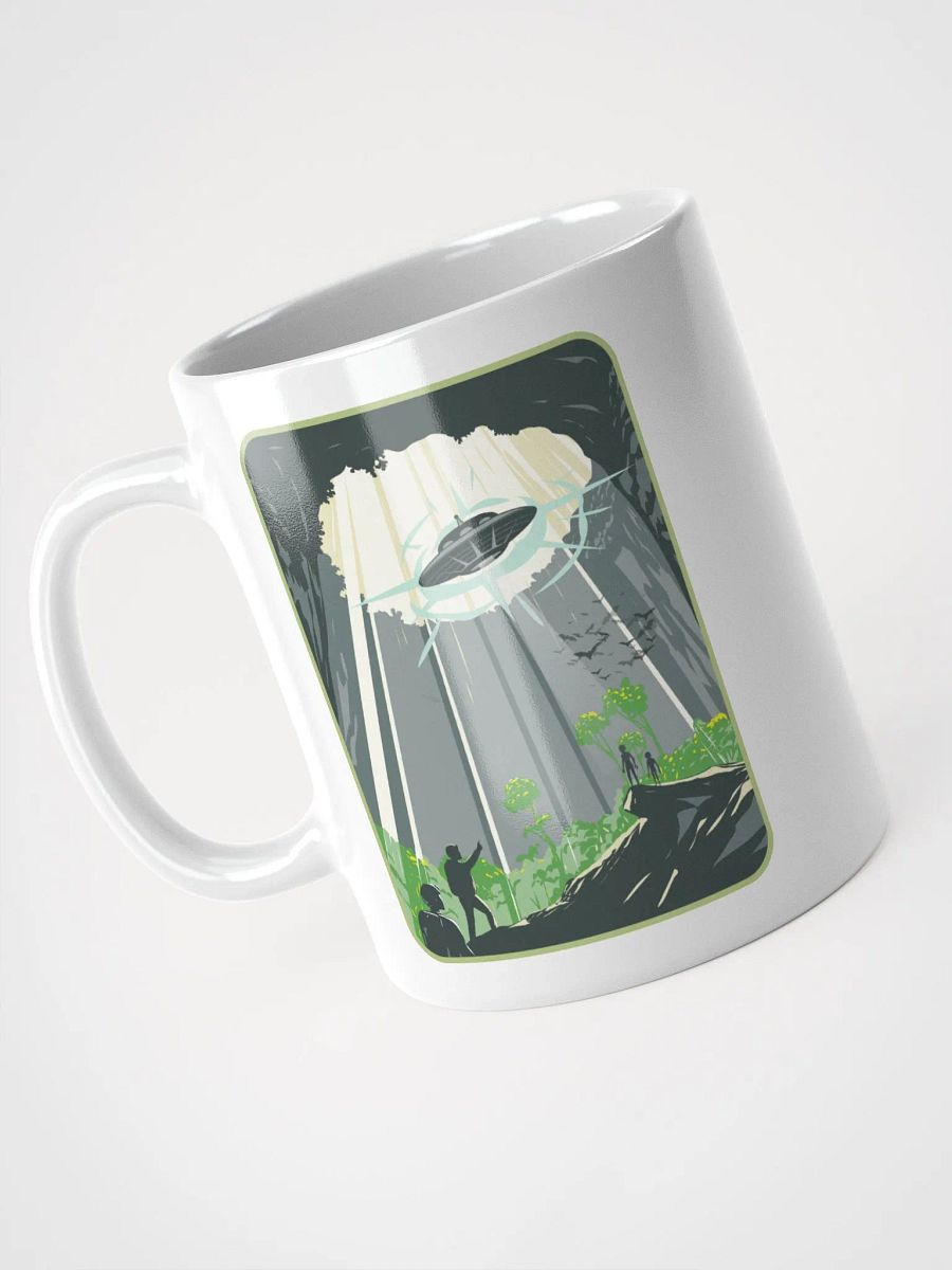 UFO Spelunkers White Mug product image (1)