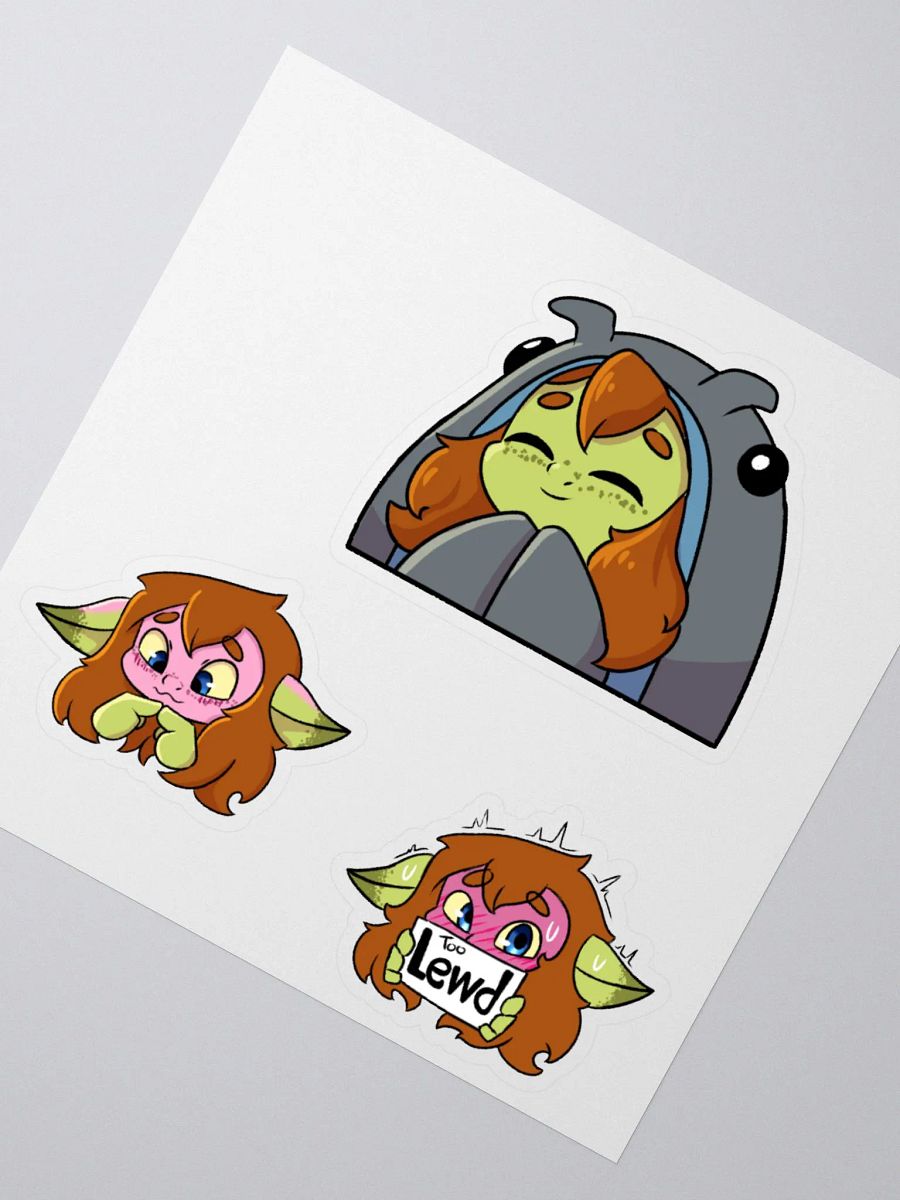 Emote sticker set 1 product image (6)