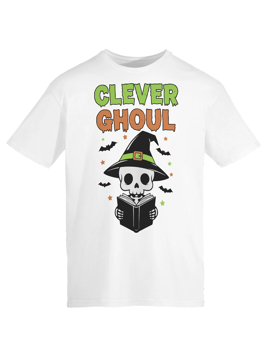 Clever Ghoul Halloween Shirt | Funny Study & Spooky School Tee product image (9)