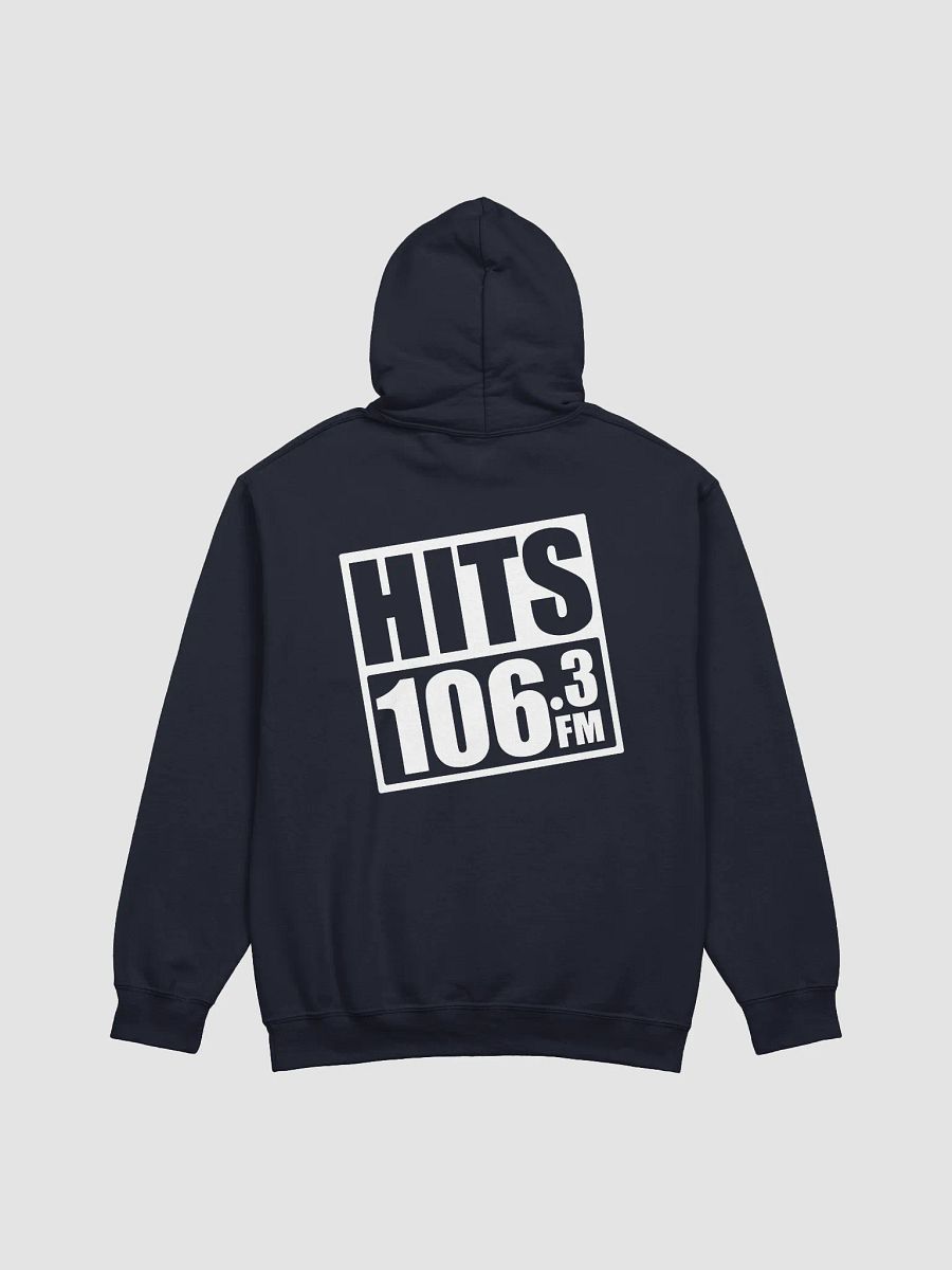 Hits 1063 White Logo Unisex Hoodie product image (2)