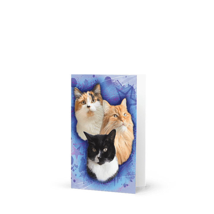 Fluffy Family Greeting Card product image (1)
