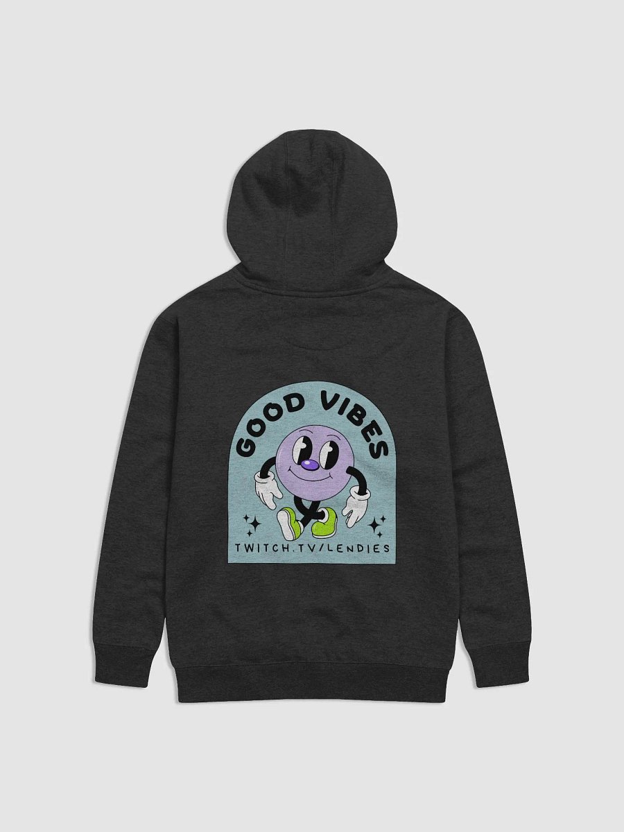 GOOD ViBES From Just the Back HOODiE (blue) product image (1)