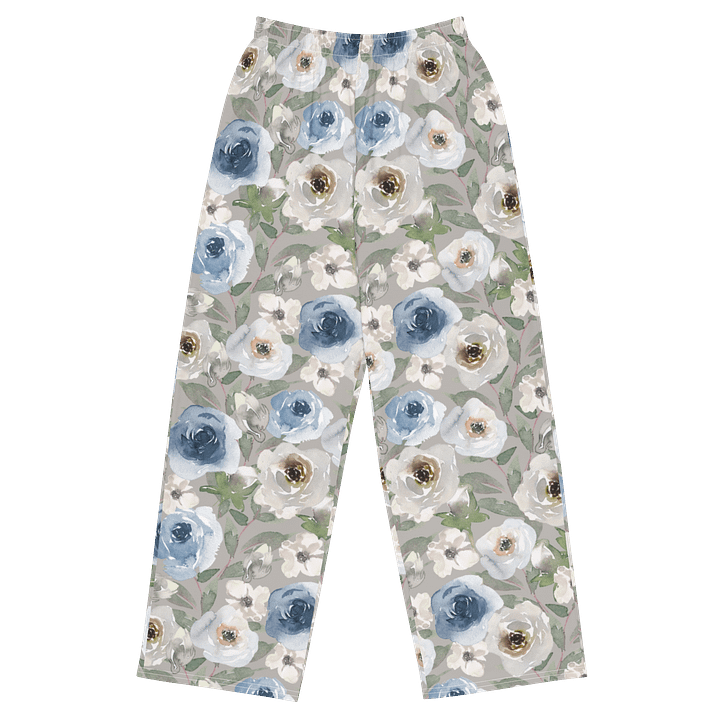 Grey Roses Pants product image (1)