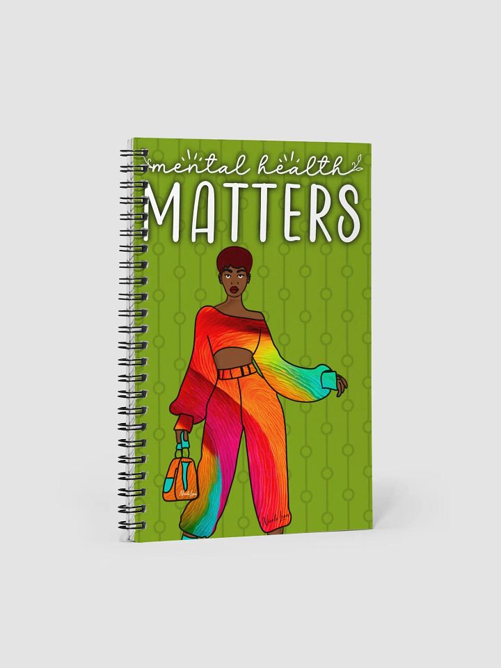 Mental Health Matters Spiral Notebook product image (1)