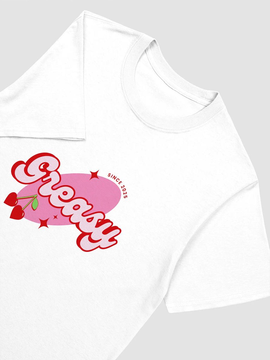 Greasy Cherry Pop Graphic Tee – Playful & Retro Aesthetic Streetwear product image (18)