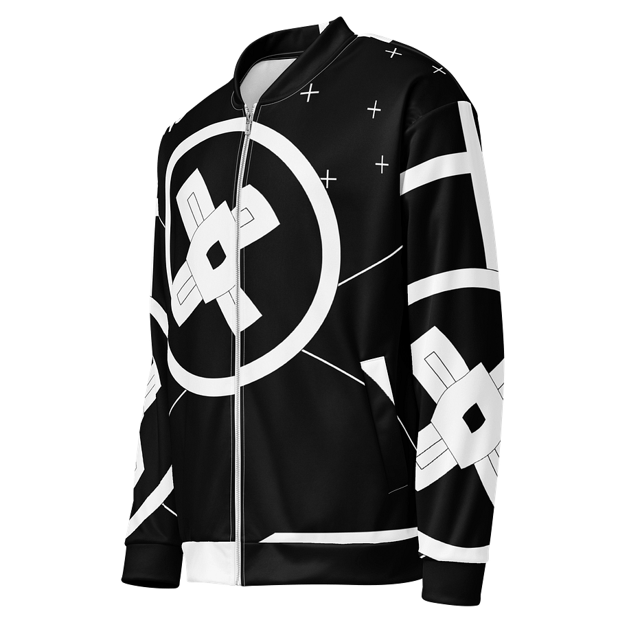 369-XP Half of Her Is Hot All-Over Print Bomber Jacket product image (3)