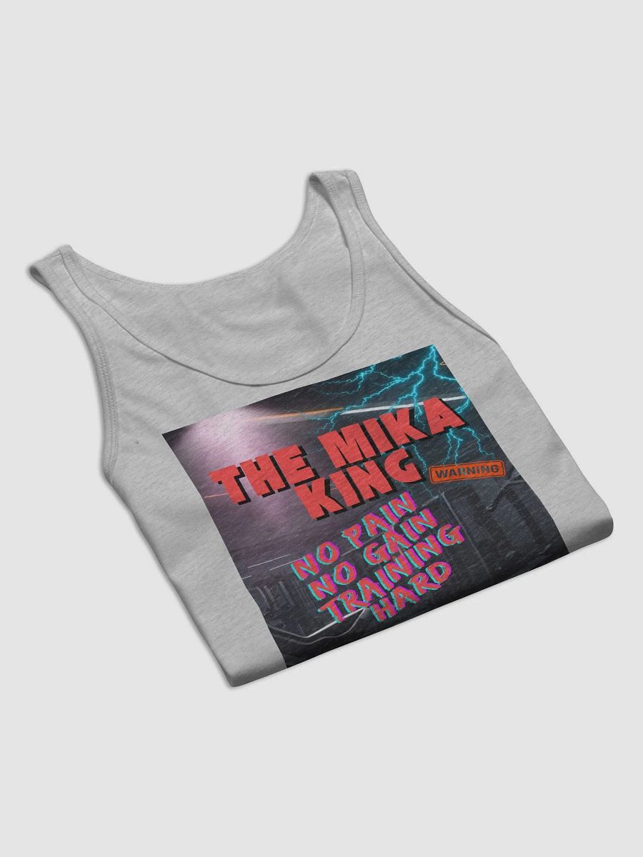 Camiseta sin mangas Bella y The Mika King Wear Edicion No Pain No Gain Training Hard. product image (8)